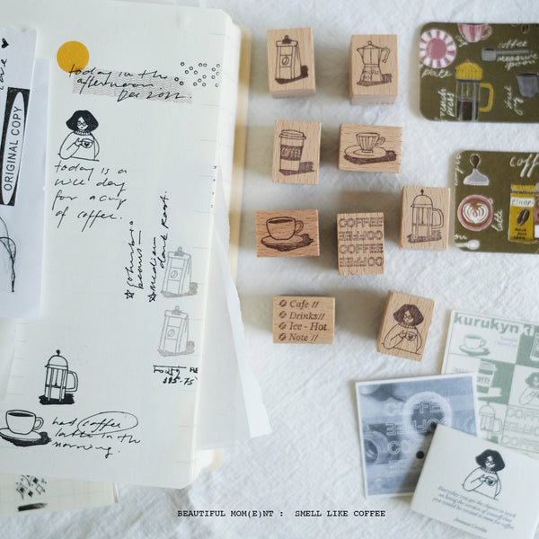 Kurukynki Mini Postal Stamp Set (5 pieces) - niconeco zakkaya