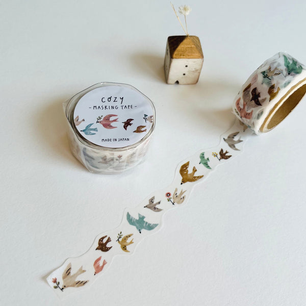 Cozy Washi Tape - Swallow – niconeco zakkaya