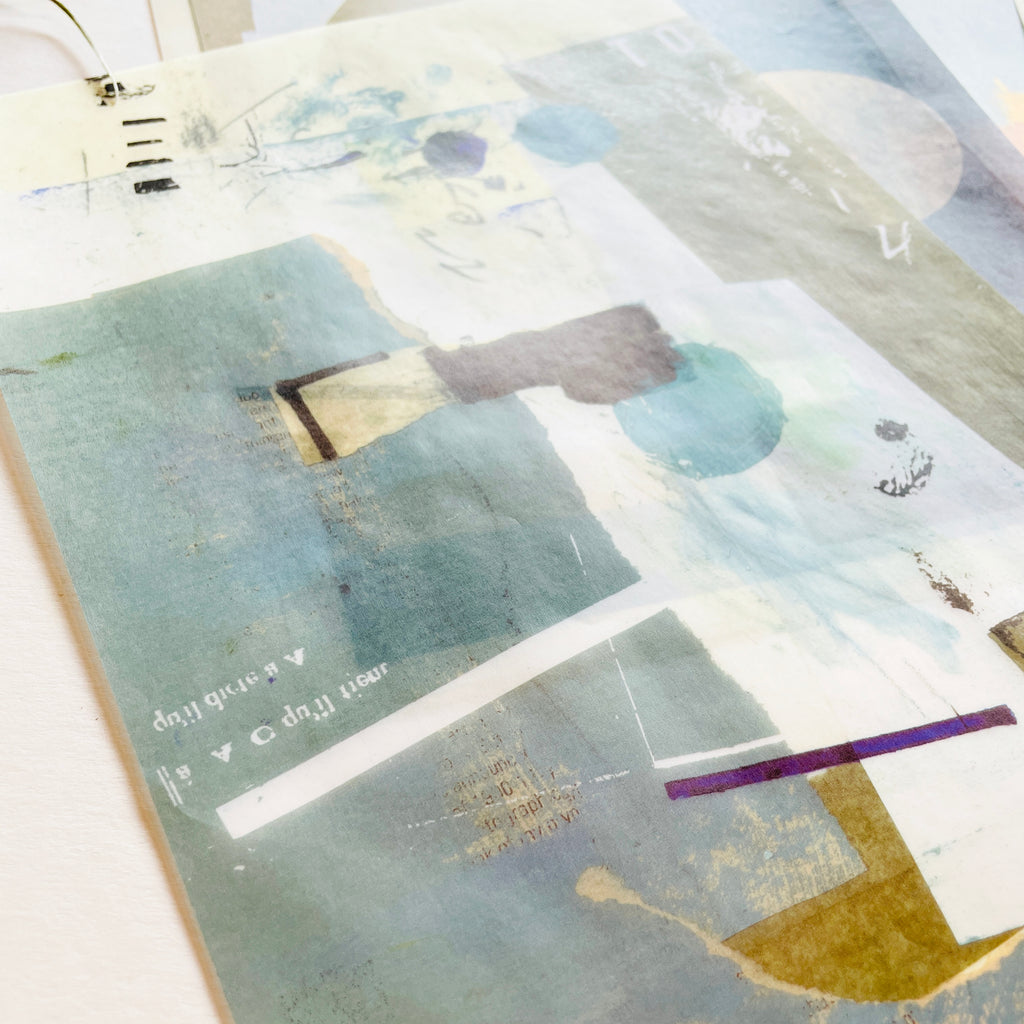 Yoko Inoue Old Book Collage Washi Tape – niconeco zakkaya