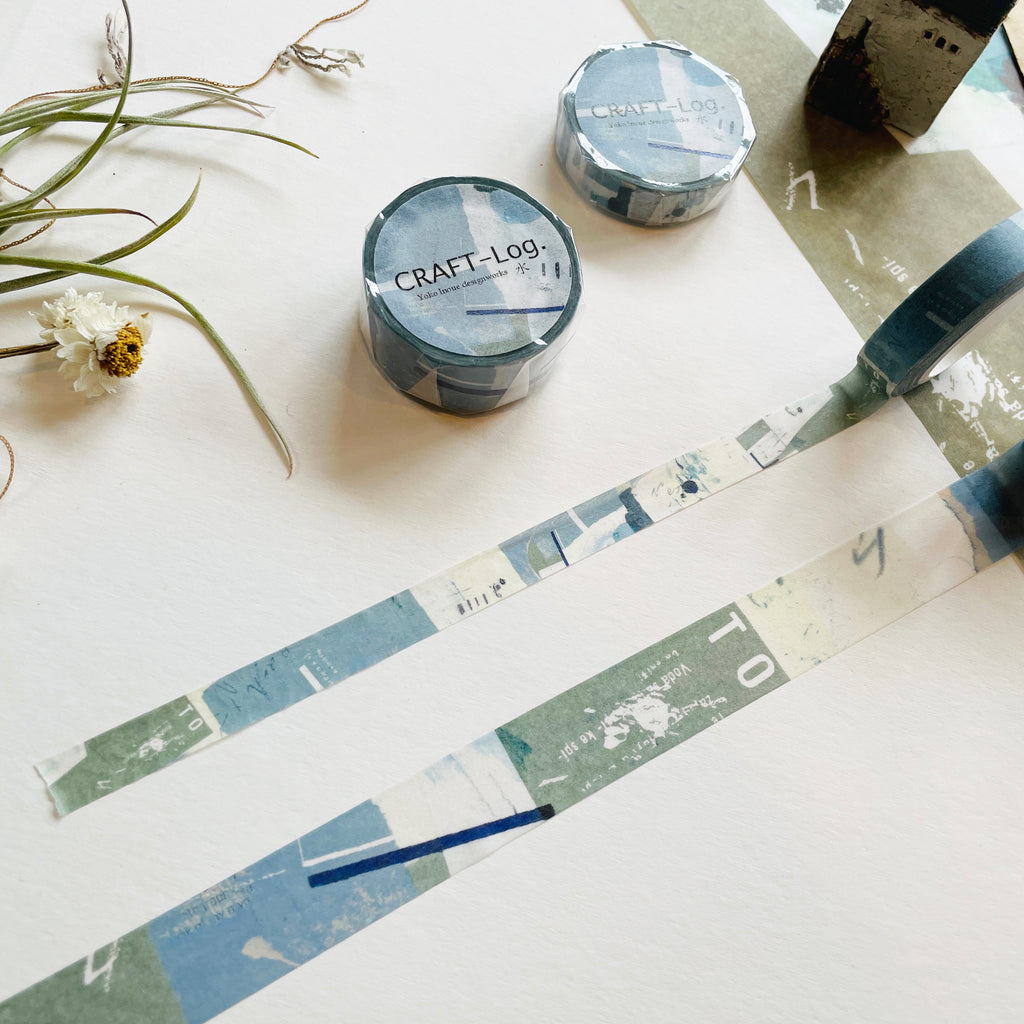 Washi Tape Collage Elements and DIY Washi Tape