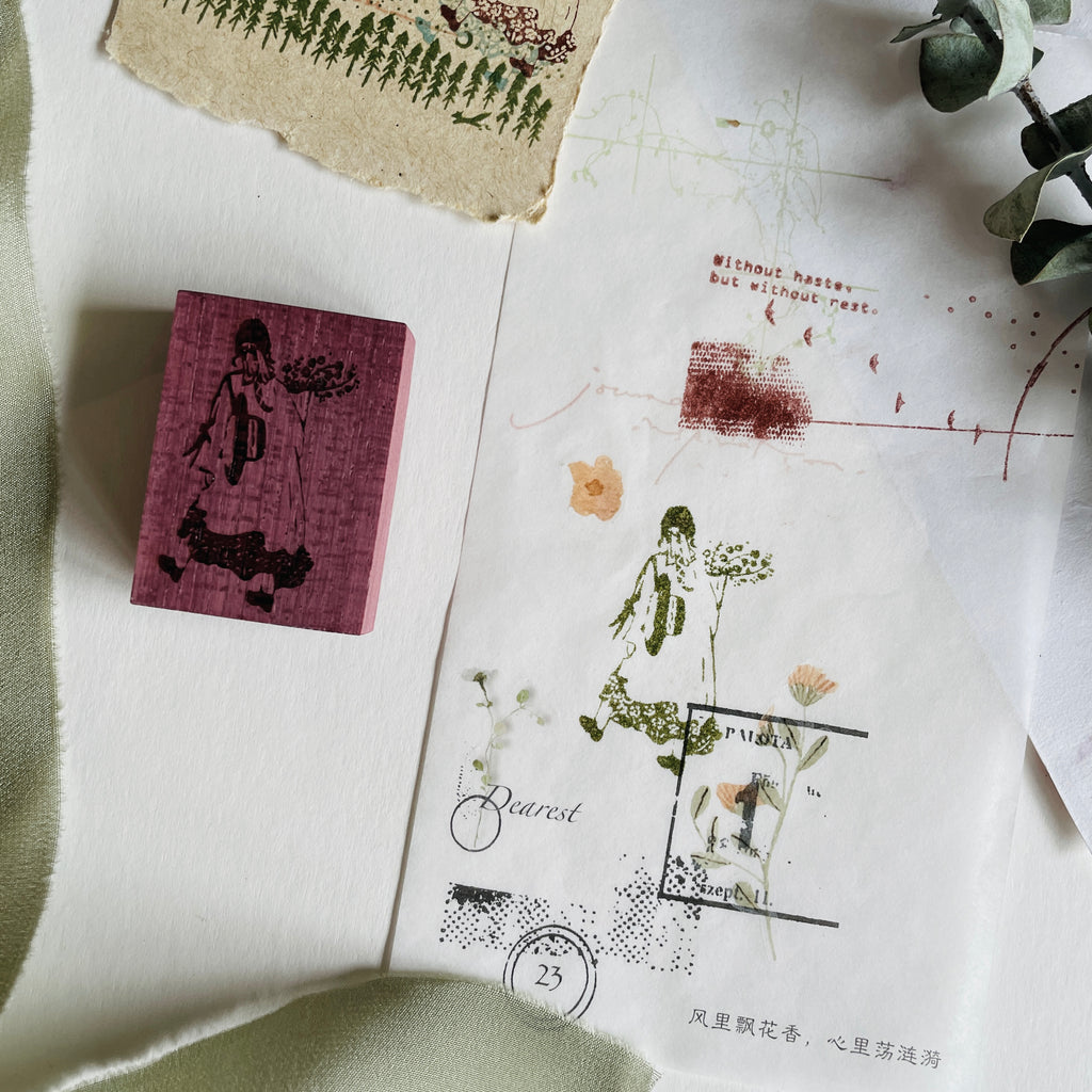 Hanen studio  monthly  rubber stamps – journalpages