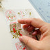 Shinzi Katoh Kenji's Trip Kiss-cut Letterpress Sticker - Agate