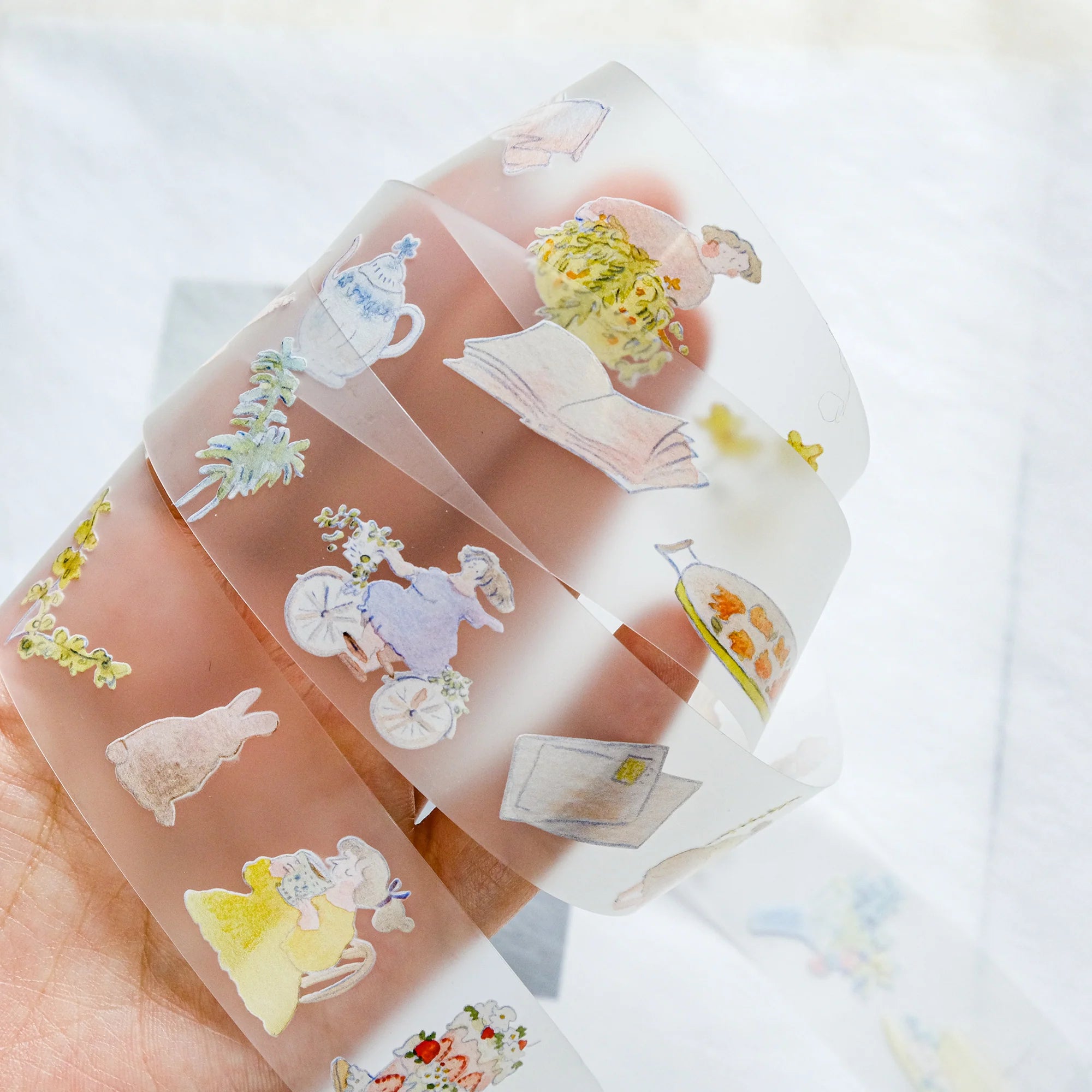 I Love Bubble Tea Washi Tape. Cute Washi Crafting Tape