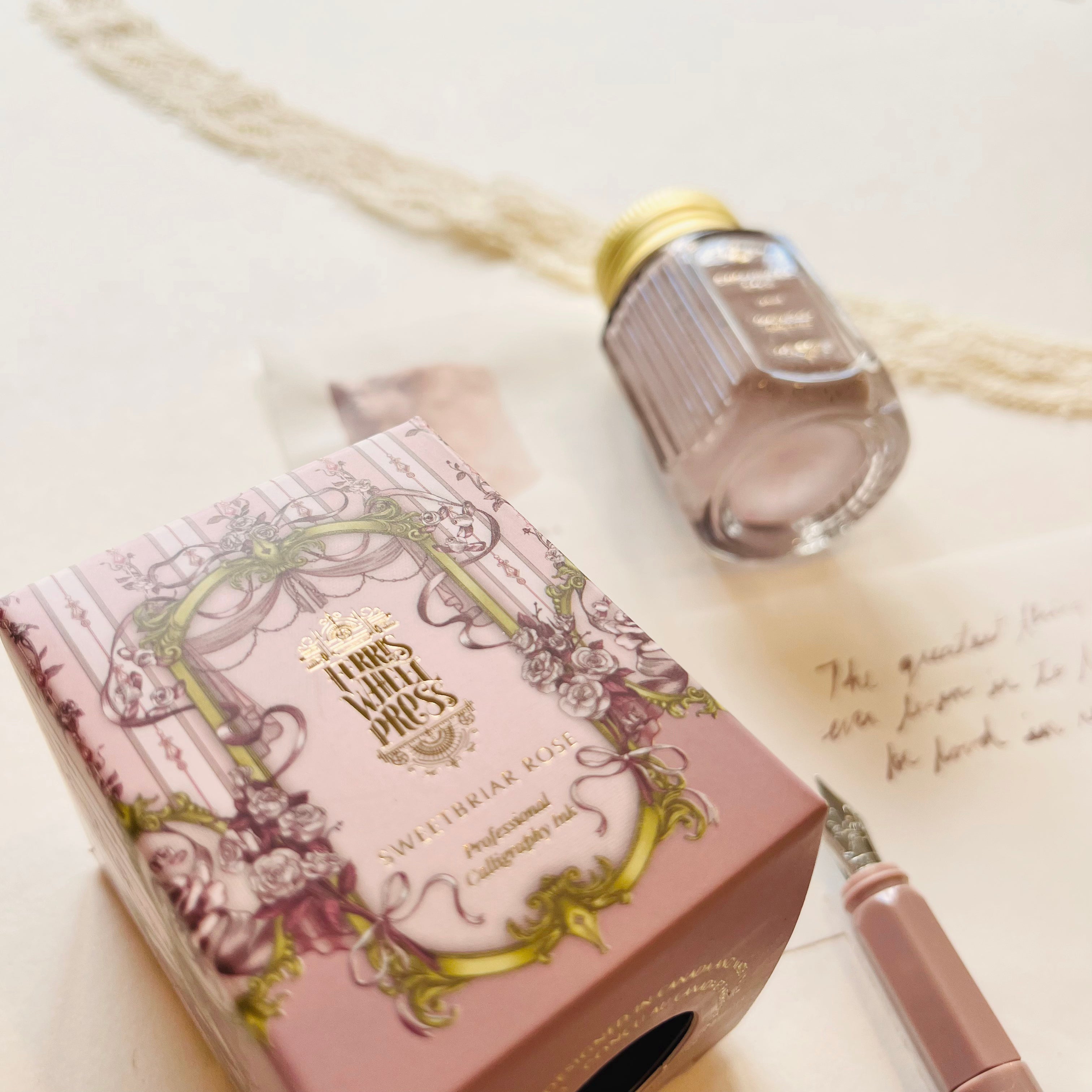 Ferris Wheel Press Professional Calligraphy Ink - Sweetbriar Rose -  niconeco zakkaya