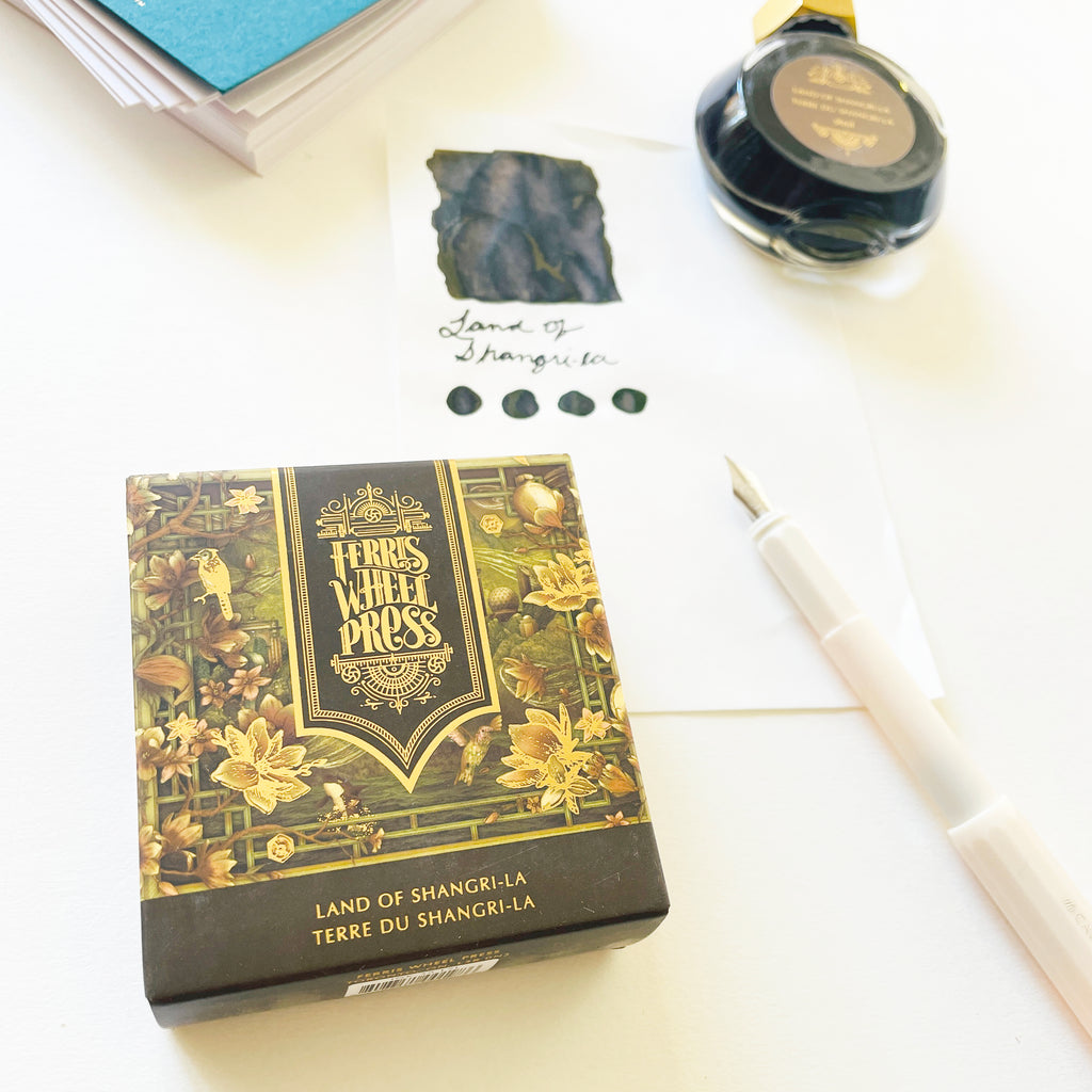 Ink Peek: Ferris Wheel Press Velvet Ballet, Land of Shangri-La, Atlas Iron  Ore - The Well-Appointed Desk