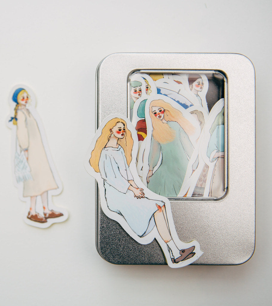 La Dolce Vita Print-On Sticker - Journal Girl – niconeco zakkaya