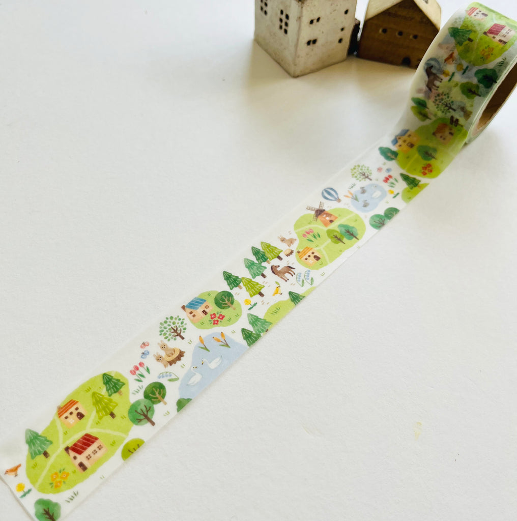 Mindwave Mori Washi Tape - Green – niconeco zakkaya