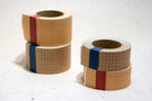 Classiky Grid Kraft Paper Tape - Red/Blue-niconeco zakkaya