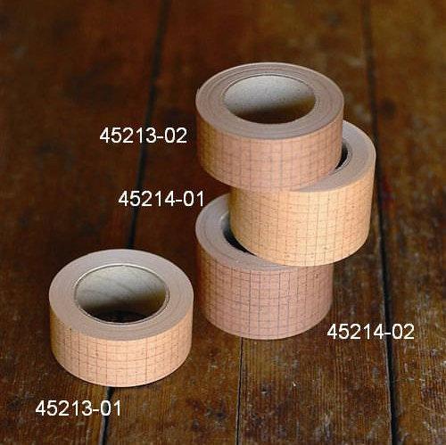 Classiky Grid Kraft Paper Tape - Red/Blue-niconeco zakkaya