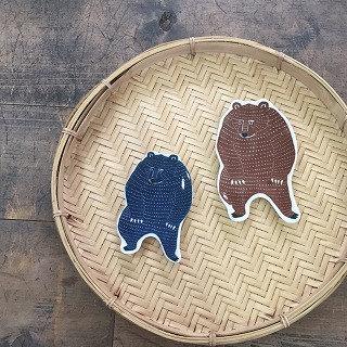 Classiky x KATA KATA Bear Ceramic Tray-niconeco zakkaya