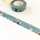 Mihoko Seki Little Girl Washi Tape - Blue-niconeco zakkaya