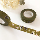 Mihoko Seki Little Girl Washi Tape - Olive-niconeco zakkaya