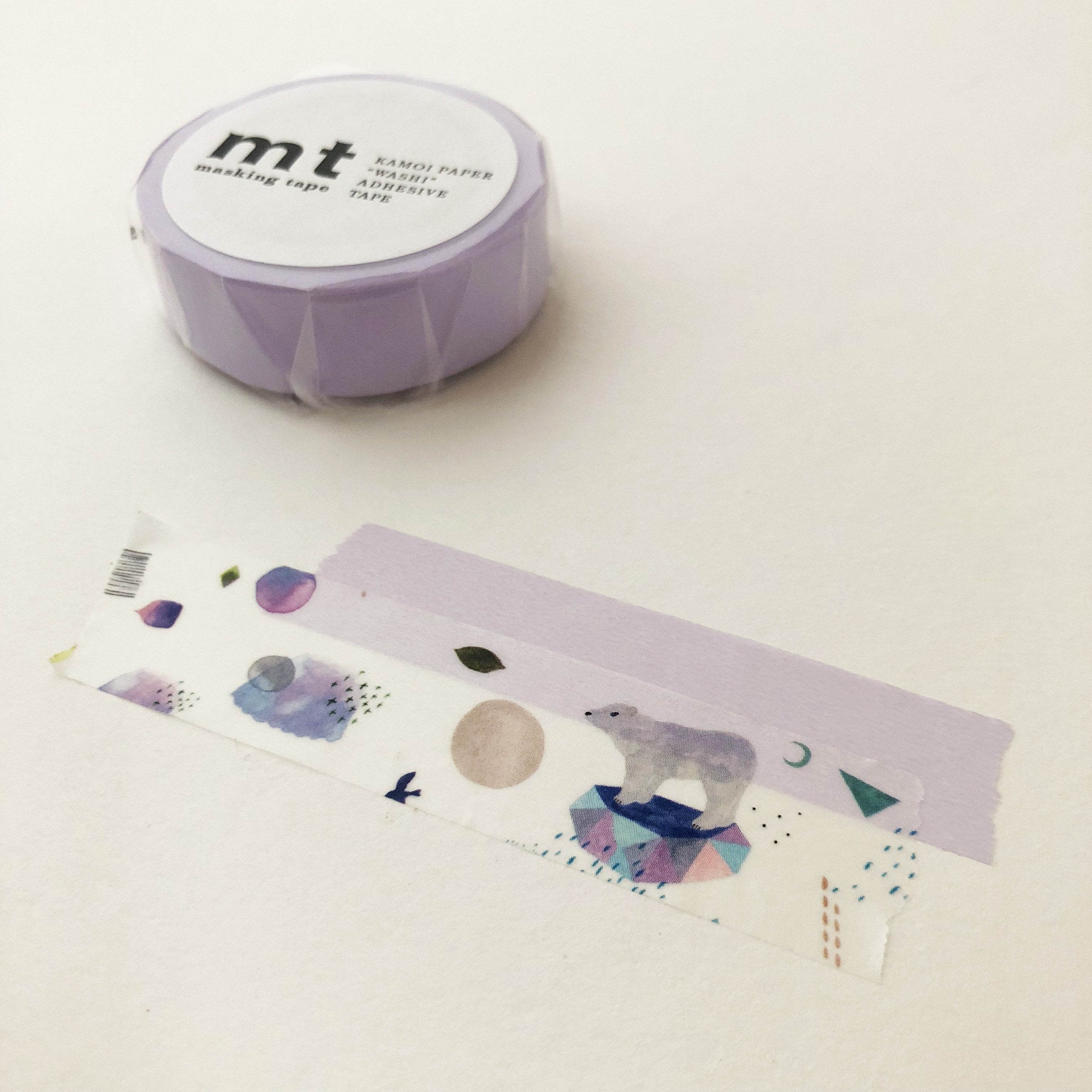 mt SS2018 Spring Pastel Washi Tape - Lavender-niconeco zakkaya