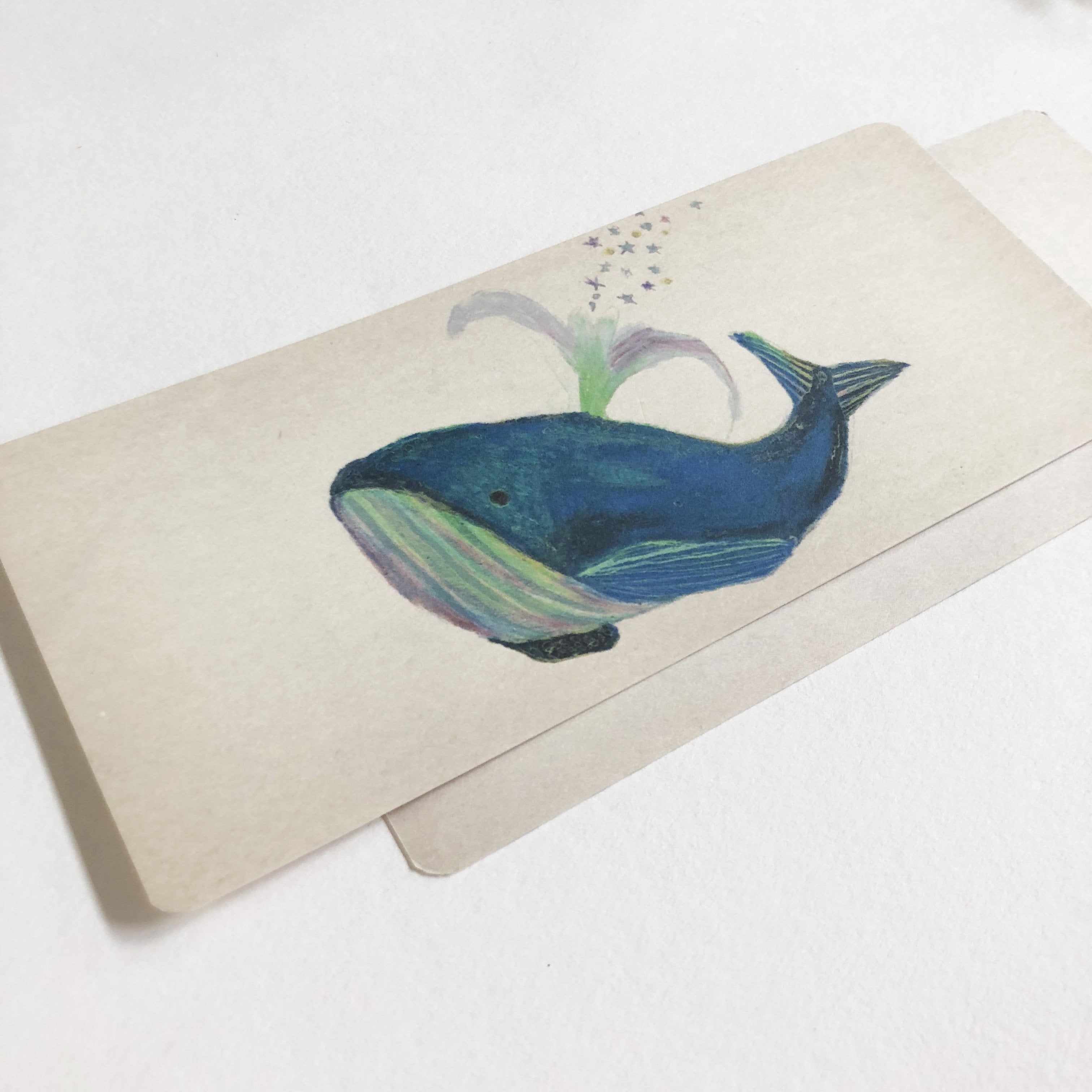 Omori Yuko Note Card - Kujira (クジラ）-niconeco zakkaya