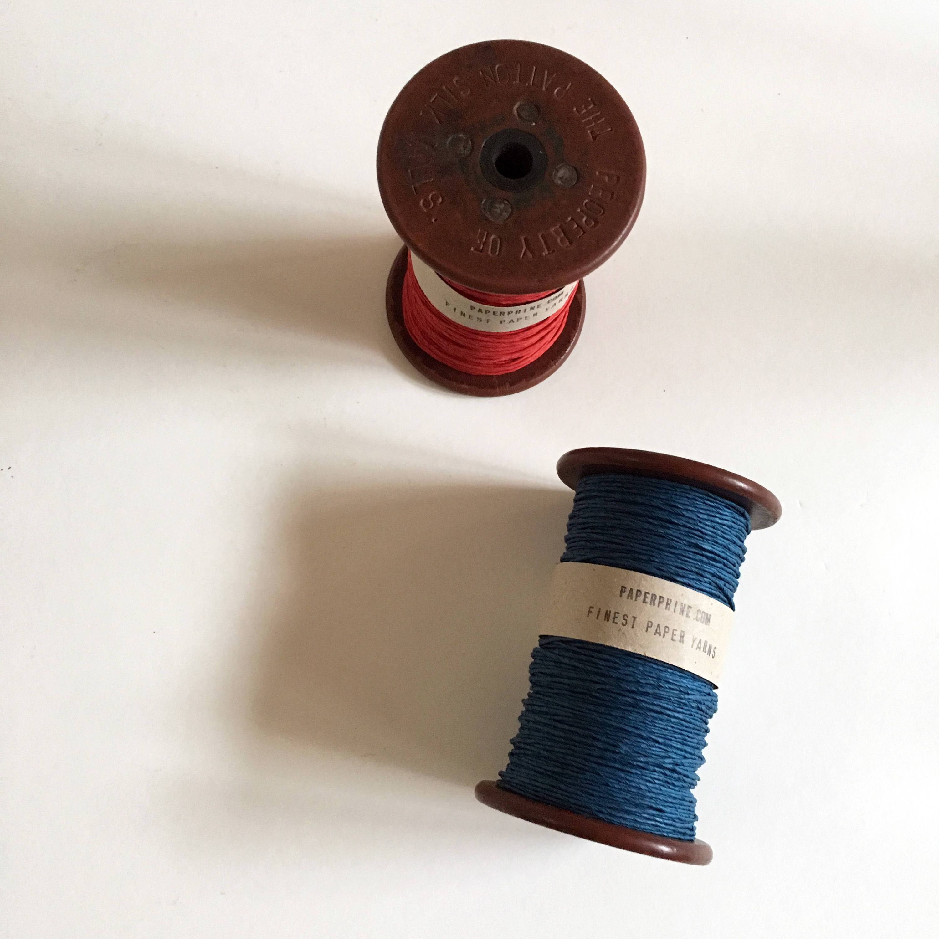 Paperphine Strong Paper Twine With Vintage Bobbin-niconeco zakkaya