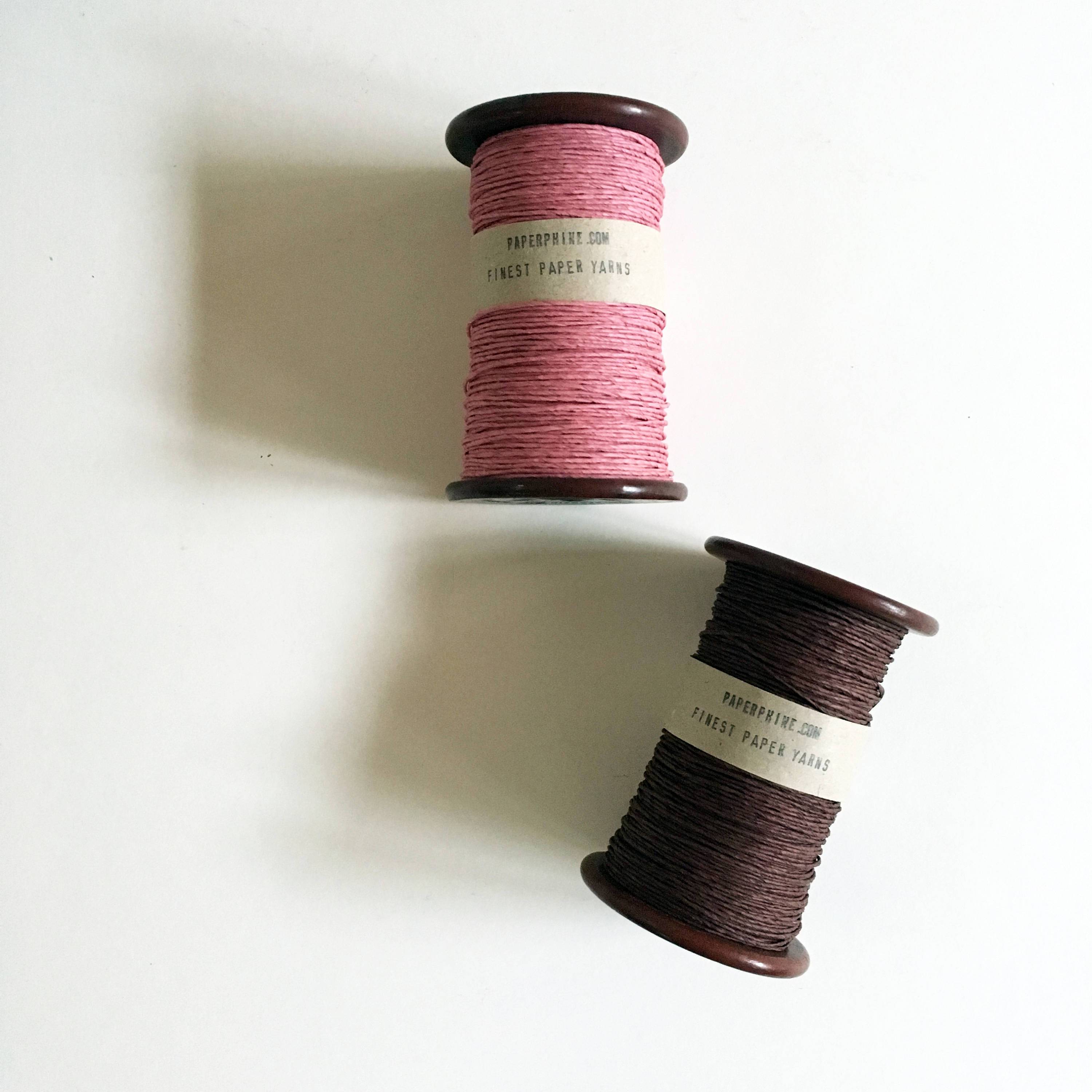 Paperphine Strong Paper Twine With Vintage Bobbin-niconeco zakkaya