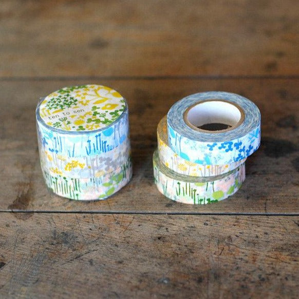 Rieko Oka Little Garden Washi Tape Set-niconeco zakkaya