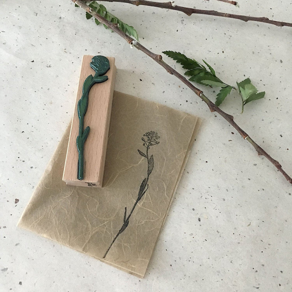 Botanical Flower Stamp