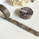 Ten to Sen Hydrangea Flower Washi Tape - Mocha-niconeco zakkaya