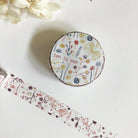 Ten to Sen Shigemi Floral Washi Tape - Reborn-niconeco zakkaya