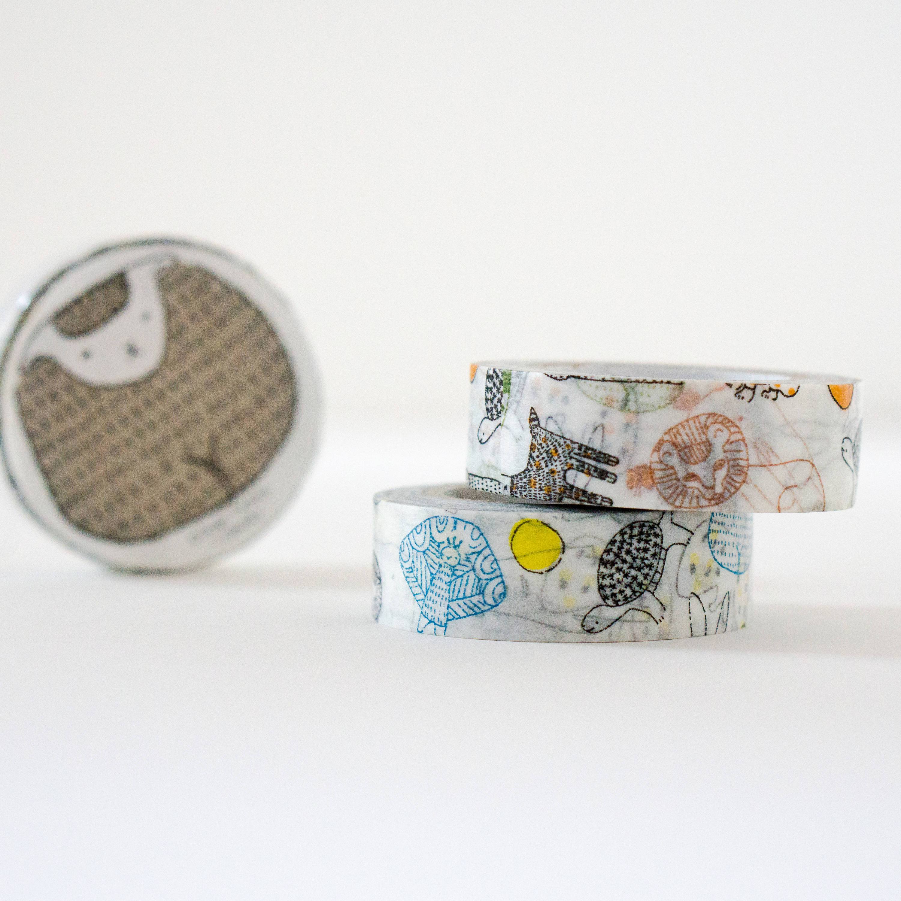 The Little Monsters Washi Tape-niconeco zakkaya