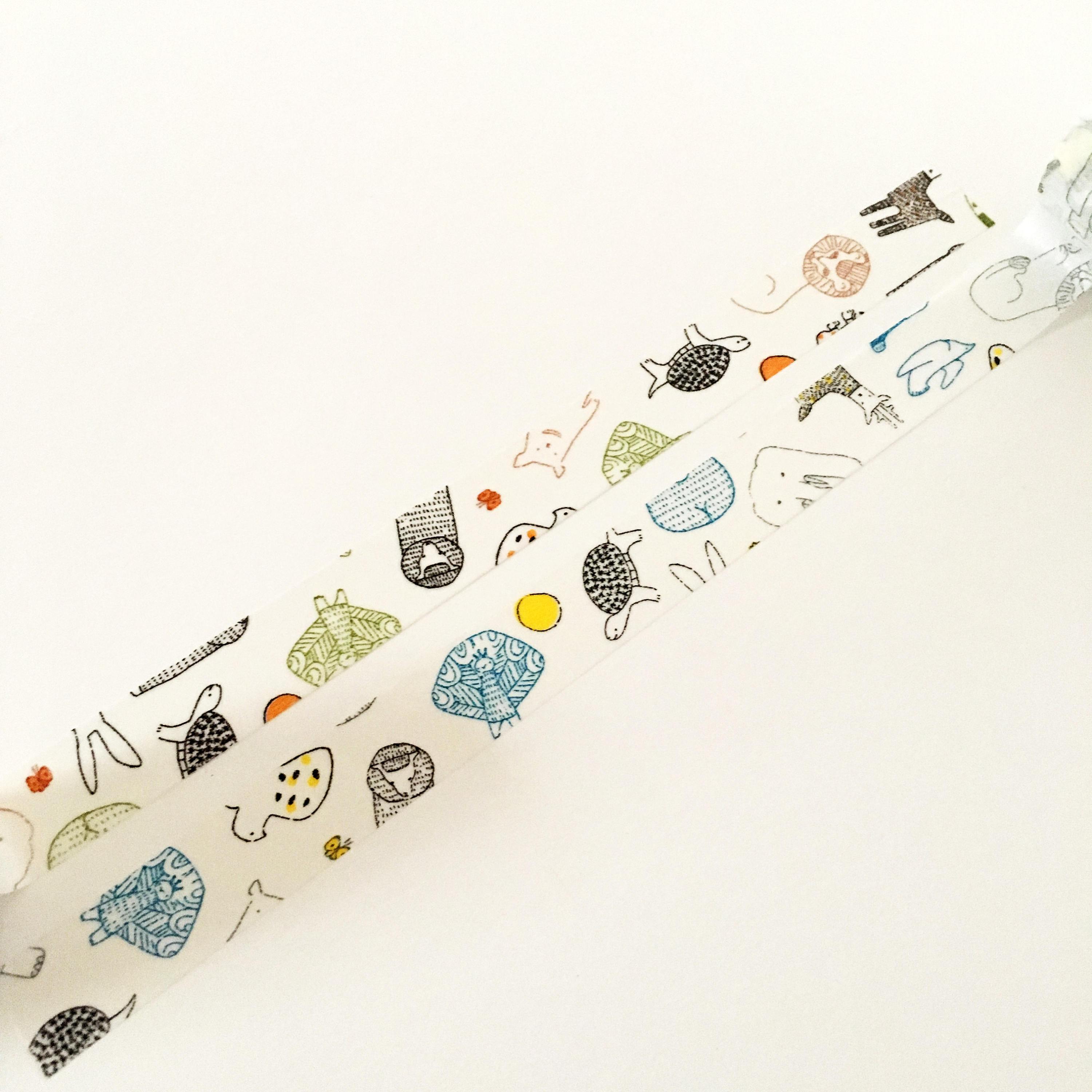 The Little Monsters Washi Tape-niconeco zakkaya