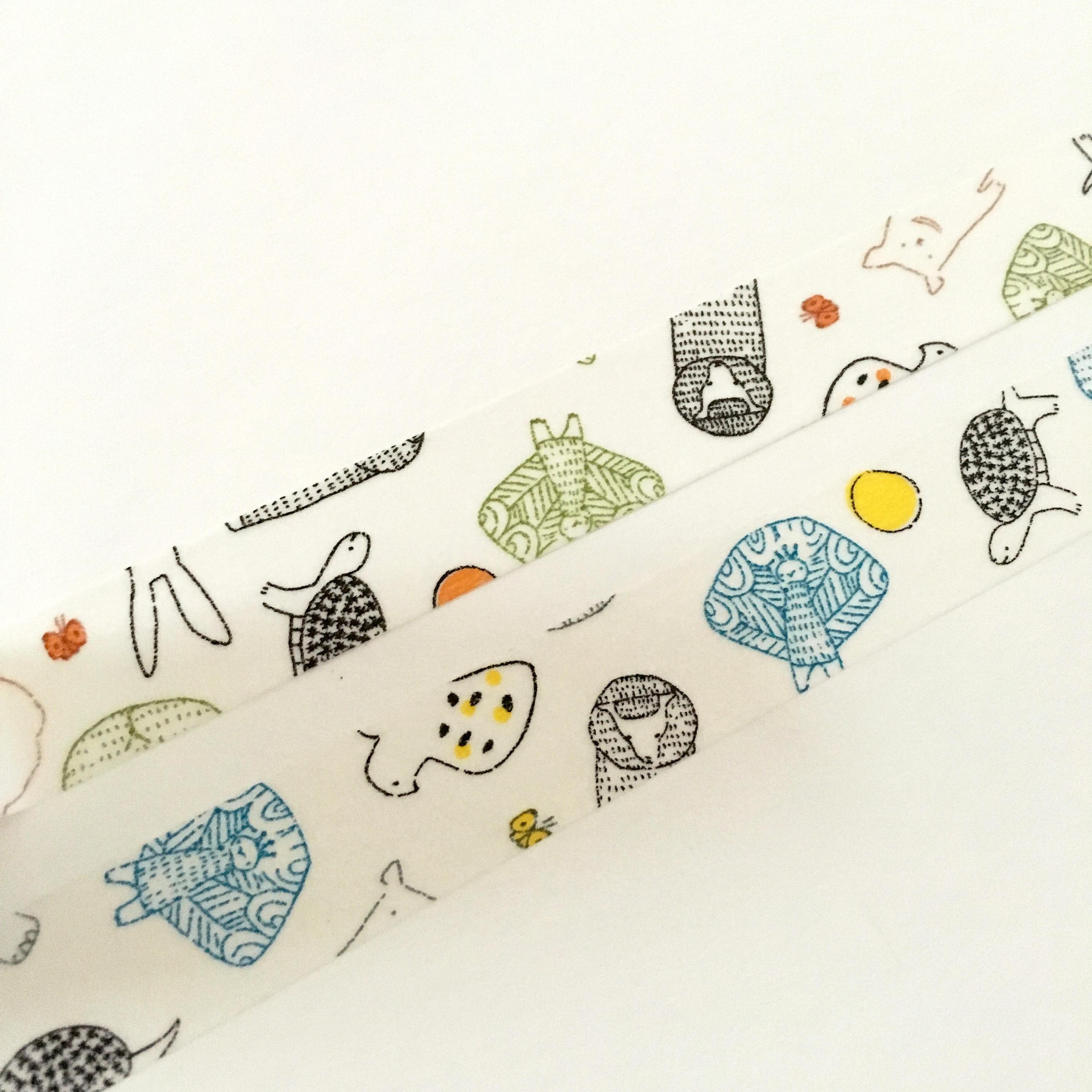 The Little Monsters Washi Tape-niconeco zakkaya