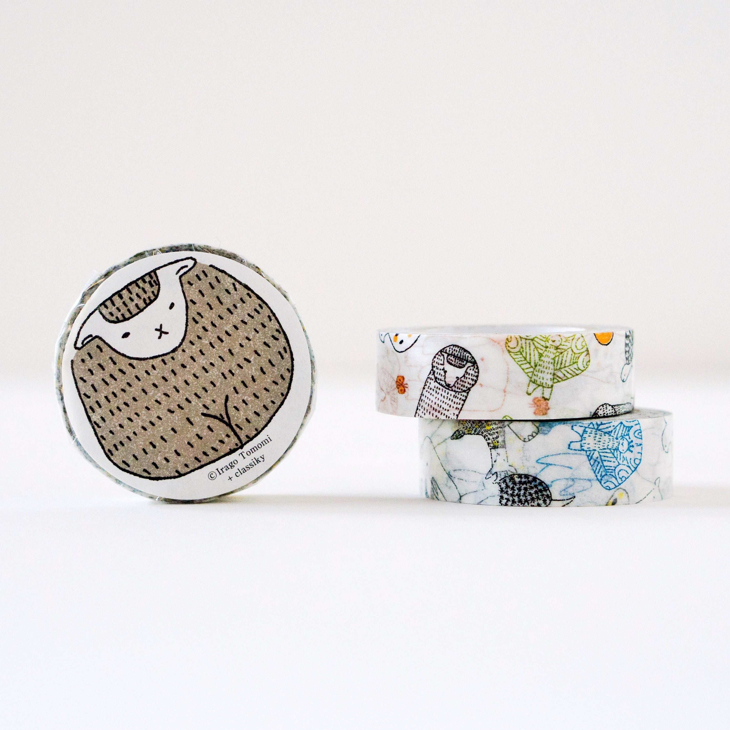 The Little Monsters Washi Tape-niconeco zakkaya