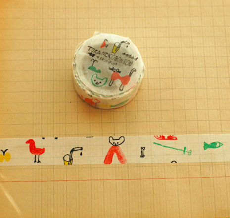 Toraneko Bonbon Washi Tape - The Memory of Mon Petit C-niconeco zakkaya