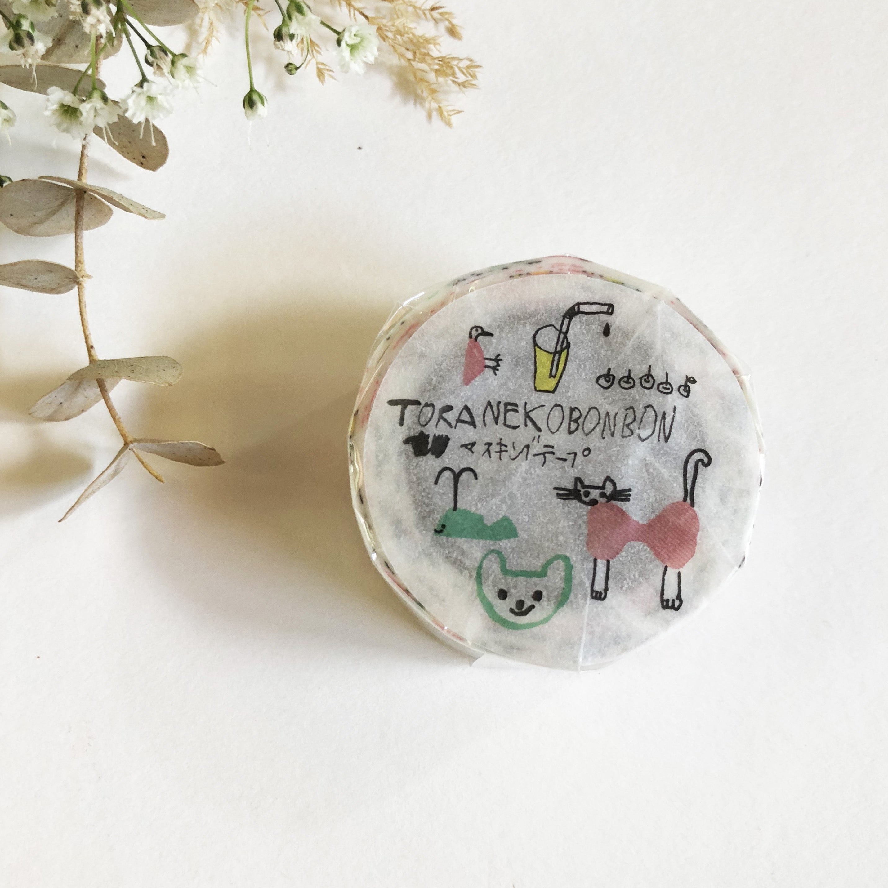 Toraneko Bonbon Washi Tape - The Memory of Mon Petit C-niconeco zakkaya