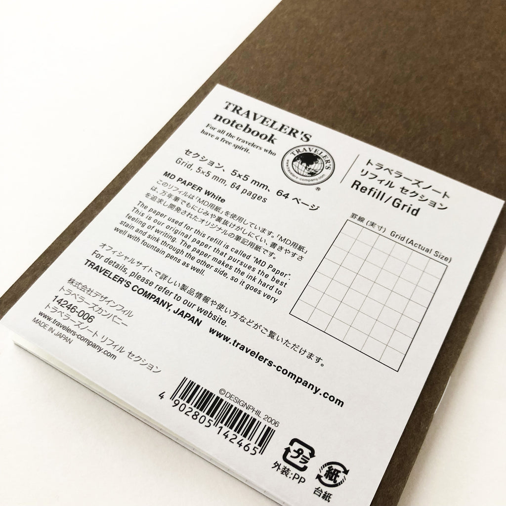 Traveler's Notebook 005 Free Dairy Refill – niconeco zakkaya