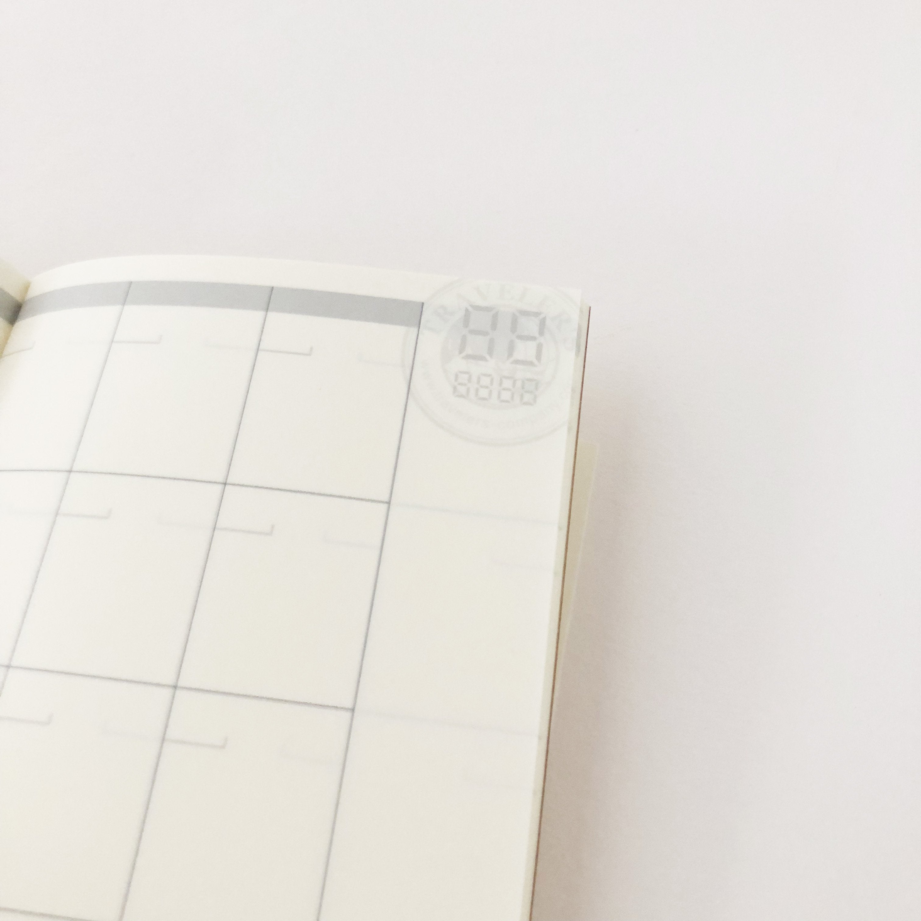 Traveler's Notebook 017 Free Diary Monthly Refill-niconeco zakkaya