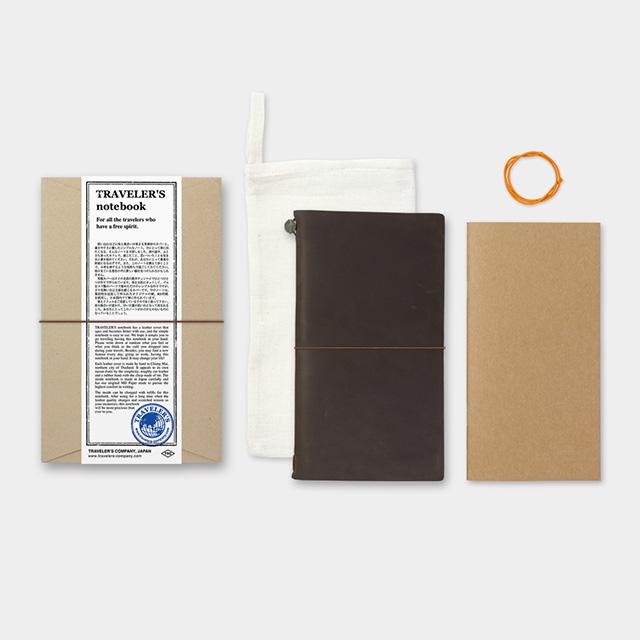 Traveler's Notebook - Brown-niconeco zakkaya