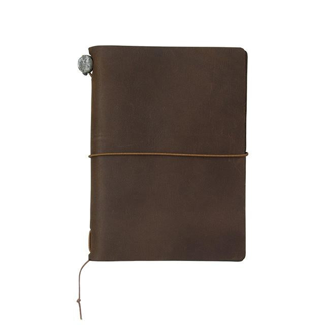 Traveler's Notebook - Brown(Passport)-niconeco zakkaya