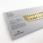 TRC Brass Template Ruler - Number-niconeco zakkaya