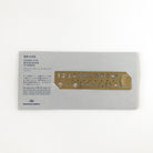 TRC Brass Template Ruler - Number-niconeco zakkaya