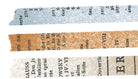 Yoko Inoue Old Book Collage Washi Tape Set-niconeco zakkaya