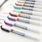 Zebra Mildliner Double-Sided Highlighter-niconeco zakkaya